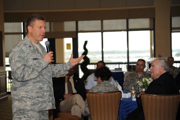 In July, the chapter welcomes Brig. Gen. Jeffrey Kendall, USAF, director, Warfighter Systems Integration, Office of Warfighting Integration and Chief Information Officer, as the featured guest speaker.